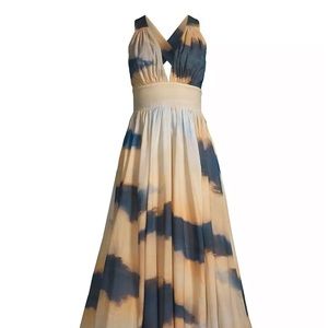 Hope For Flowers by Tracy Reese multi maxi dress